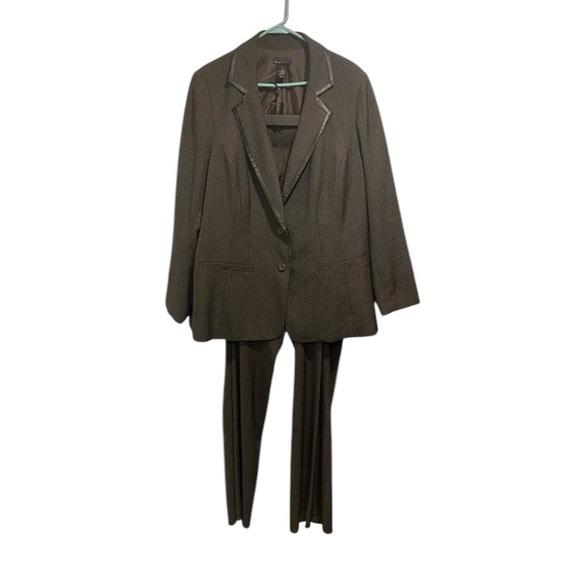 Lane Bryant Pant Suit Set Blazer 26 Pant 22 - Picture 2 of 9